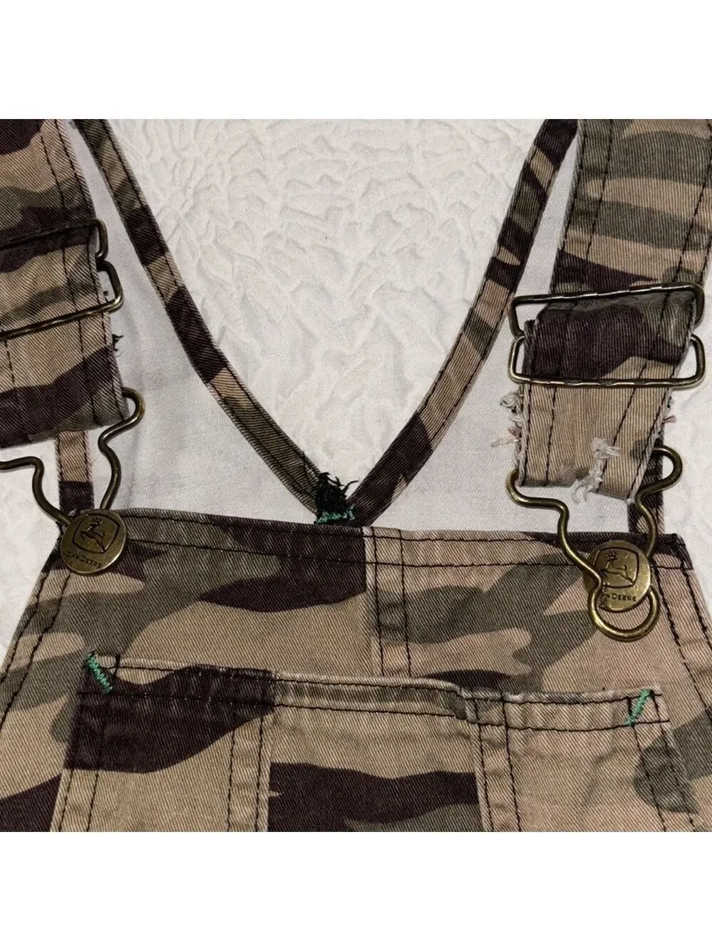 John Deere Camo Bib Overalls